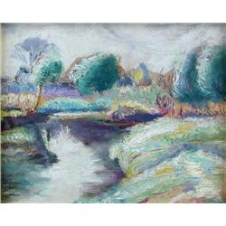 Mary Belle Williams, Oil on Board