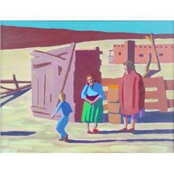 Tony Ortega, Oil on Canvas