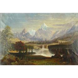 19th Century Oil on Canvas