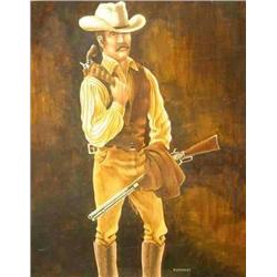 Barry Brierley, Oil on Board