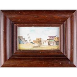 Neil David, Sr., Watercolor
