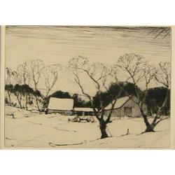 Chauncey F. Ryder, Etching