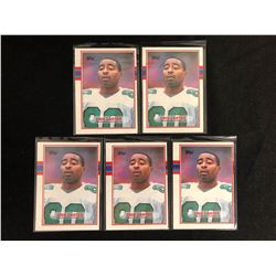 1989 Topps #121 Cris Carter Eagles Rookie Card Lot