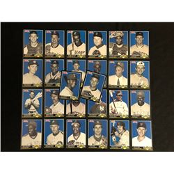 1991 SCORE BASEBALL "THE FRANCHISE" COMPLETE SET (26/26)