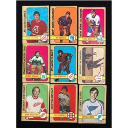 1972-73 O-PEE-CHEE HOCKEY CARD LOT