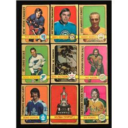 1972-73 O-PEE-CHEE HOCKEY CARD LOT