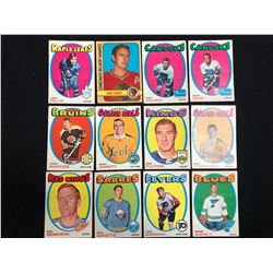 1971-72 O-PEE-CHEE HOCKEY CARD LOT