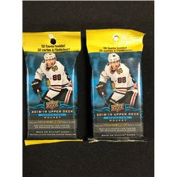 2018-19 UPPER DECK SERIES 2 HOCKEY CARD PACKS LOT