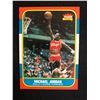 Image 1 : 1986 Fleer #57 Basketball Michael Jordan RC (REPRINT)