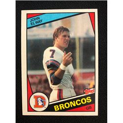 1984 Topps John Elway Denver Broncos #63 ROOKIE CARD