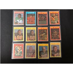 1972 O-PEE-CHEE CFL FOOTBALL CARDS LOT