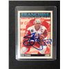 Image 1 : SCORE FRANCHISE STEVE YZERMAN AUTO HOCKEY CARD