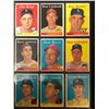 Image 1 : 1958 TOPPS BASEBALL CARD LOT