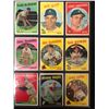Image 1 : 1959 TOPPS BASEBALL CARD LOT