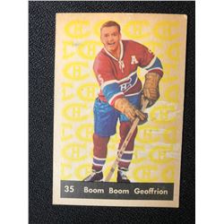 1961-62 Parkhurst #35 Bernie Geoffrion