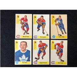 1958 PARKHURST HOCKEY CARD LOT