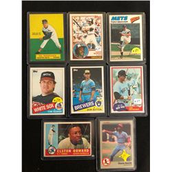 VINTAGE BASEBALL CARD LOT