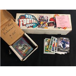 FOOTBALL TRADING CARD LOT (BRETT FAVRE ROOKIE INCLUDED)