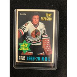 1970-71 O-Pee-Chee Tony Esposito First Team All Star #234