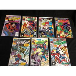 WEB OF SPIDER-MAN COMIC BOOK LOT (DC COMICS)