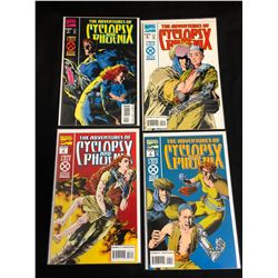 THE ADVENTURES OF CYCLOPS & PHOENIX COMIC BOOK LOT (MARVEL COMICS)