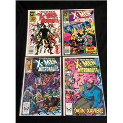 X-MEN & THE MICRONAUTS COMIC BOOK LOT (MARVEL COMICS)