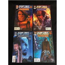 SHADOWHEART COMIC BOOK LOT #1-4 (DC COMICS) STAR TREK THE NEXT GENERATION