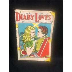 DIARY LOVES #2 COMIC BOOK LOT