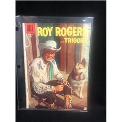 VINTAGE ROY ROGERS & TRIGGER COMIC BOOK (DELL COMICS)