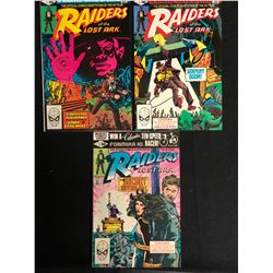 RAIDERS OF THE LOST ARK COMIC BOOK LOT (MARVEL COMICS)