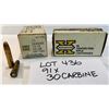 Image 1 : AMMO: 91 X 30 CARBINE