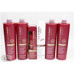 BAG OF ASSORTED ICE CREAM HAIR PRODUCTS