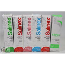 BAG OF ASSORTED SALINEX NASAL SPRAYS