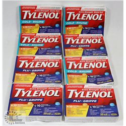 BAG OF ASSORTED TYLENOL