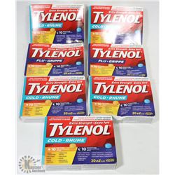 BAG OF ASSORTED TYLENOL