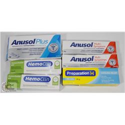 BAG WITH HEMMORDIAL PRODUCTS AND PREPARATION H