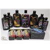 BOX OF ASSORTED MEGUIARS PRODUCTS INCL GOLD CLASS