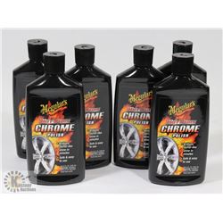 CASE OF MEGUIARS HOT RIMS CHROME POLISH