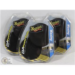 FLAT OF MEGUIARS DA POWER PADS WAXING