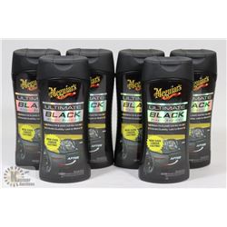 CASE OF MEGUIARS ULTIMATE BLACK PLASTIC RESTORER
