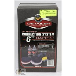 MEGUIARS CORRECTION SYSTEM 6" STARTER KIT.