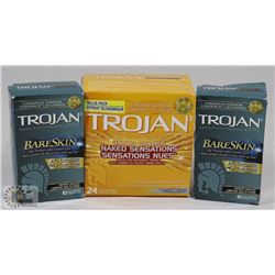 BAG OF TROJAN CONDOMS