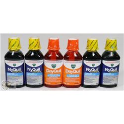 BAG OF ASSORTED COLD MEDICINE