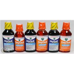 BAG OF ASSORTED COLD MEDICINE