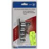 Image 1 : 5PC JET CHROME SOCKET ADAPTER SET 6 POINT.
