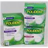 Image 1 : BAG OF ASSORTED POLIDENT DENTURE CLEANERS