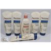 Image 1 : BAG OF ASSORTED AVEENO MOISTURIZERS