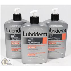 BAG OF LUBRIDERM MENS LOTION