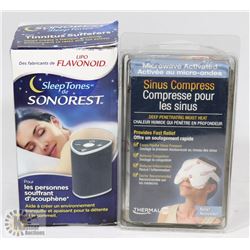 BAG WITH SINUS COMPRESS AND SONOREST SLEEP TONES