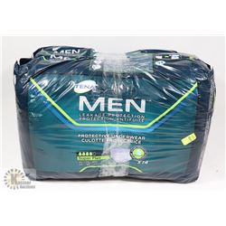 TWO PACKS OF TENA MEN LEAKAGE PROTECTION UNDERWEAR
